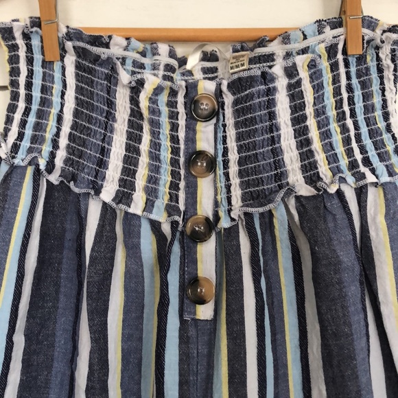 Cotten and Linen blend wide leg pants - Picture 2 of 2